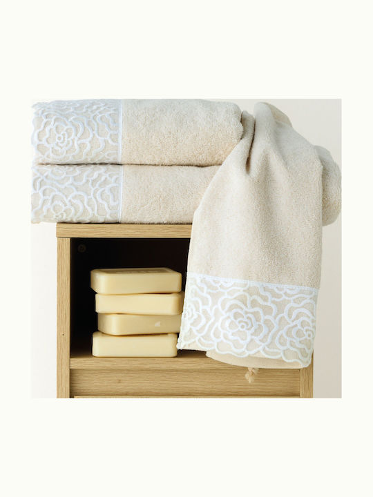 Kentia Set Prosoape de Baie 3 Bucăți Starlight Starlight Greutate 450gr/m²