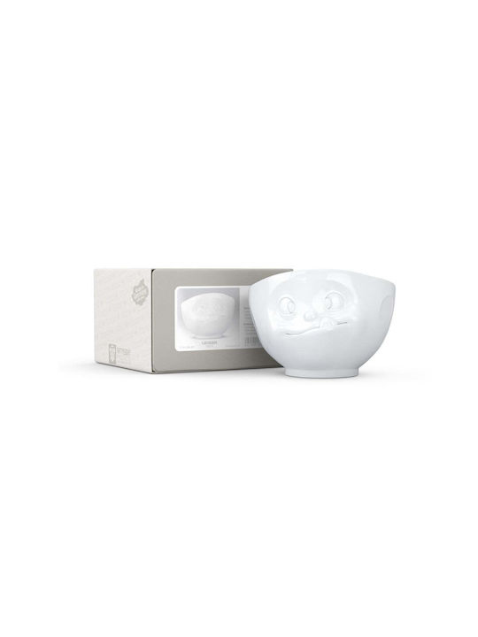 Serving Bowl Round Porcelain White Diameter 3cm