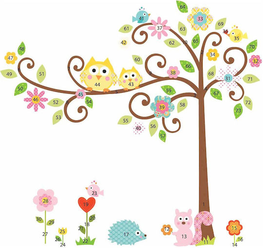 RoomMates Decor Детски Декоративен Стикер За Стена With The Birds