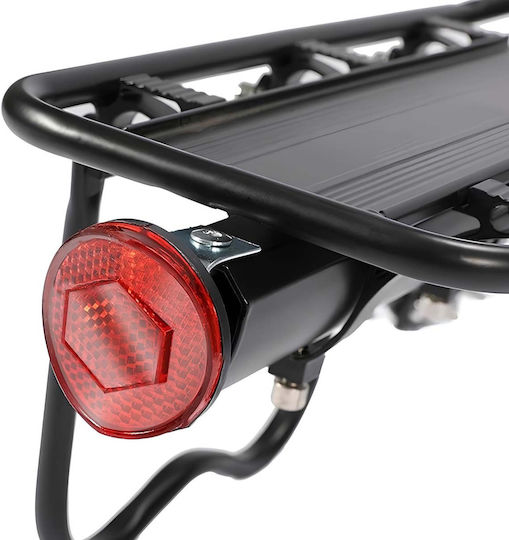 Avizar Aluminum Rear Bicycle Rack Maximum Load 50kg Black
