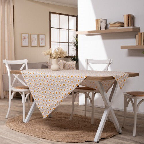 Teoran Teoran Tischdecke Floreta Floreta 01 135x135cm