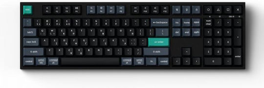 Keychron B36 B36-K9-GR Wireless Bluetooth Keyboard Greek Compatible with Mac