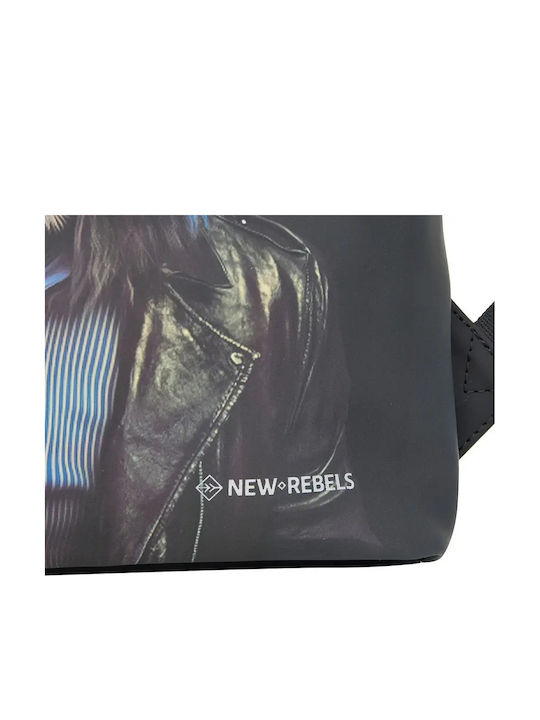 New Rebels Rucsac Impermeabil 9l Negru