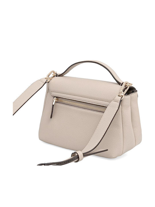 Guess Evie Damen Schultertasche Beige