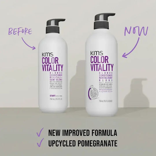 Kms Color Vitality Blonde Conditioner 750 Ml