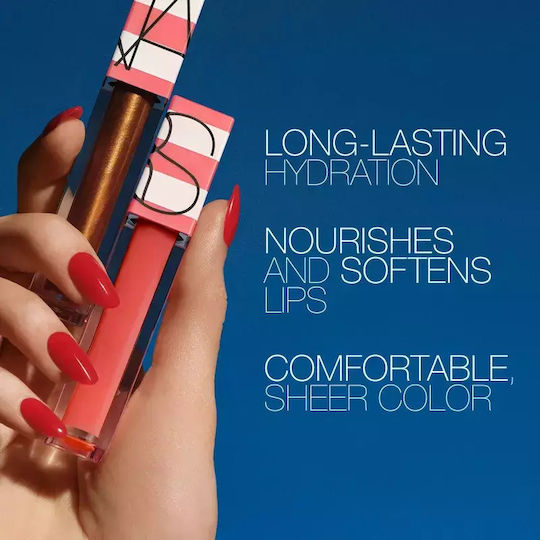 Nars Afterglow Lip Oil Shade Laguna Volume Ml 5.7