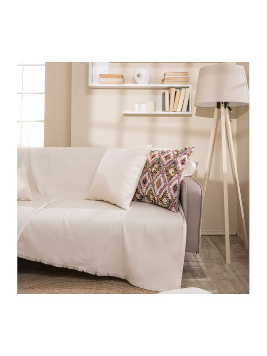 Teoran Bari 01 Ριχτάρι Πολυθρόνας Chenille 180x150εκ. Μπεζ