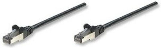 Intellinet S/FTP Cat.6 Gigabit Network Cable Ethernet 0.3m Black