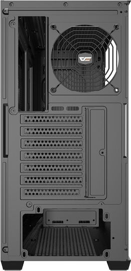 Darkflash DS900WS Gaming Midi-Turm Computergehäuse mit Seitenfenster Schwarz