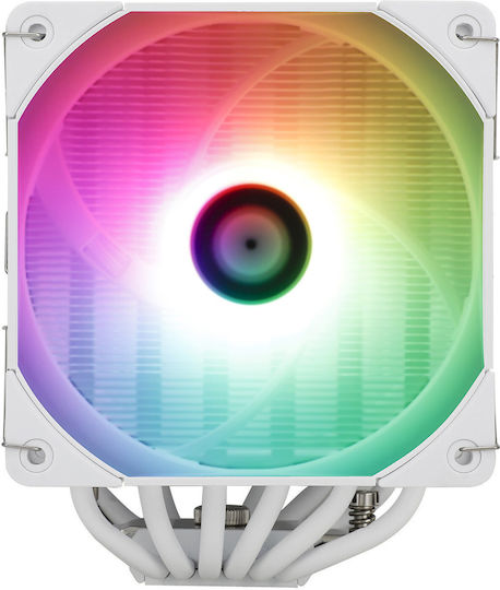 Thermalright Peerless Assassin 120 White ARGB (Second Edition) Ψύκτρα Επεξεργαστή Διπλού Ανεμιστήρα για Socket AM4/AM5/1200/115x/1700 Λευκή