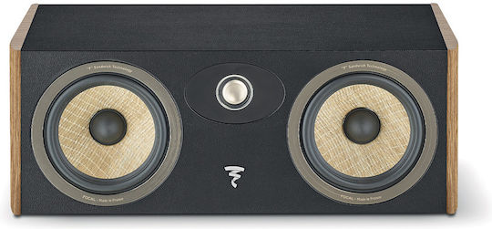 Focal Aria Evo X Center Ηχείο Hi-Fi Κεντρικό 120W 2 Δρόμων Π53.3xΒ24.5xΥ20εκ. Καφέ