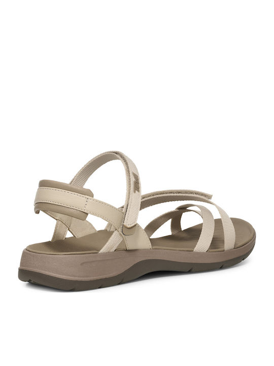 Tirra Women's Flat Sandals Sporty Beige