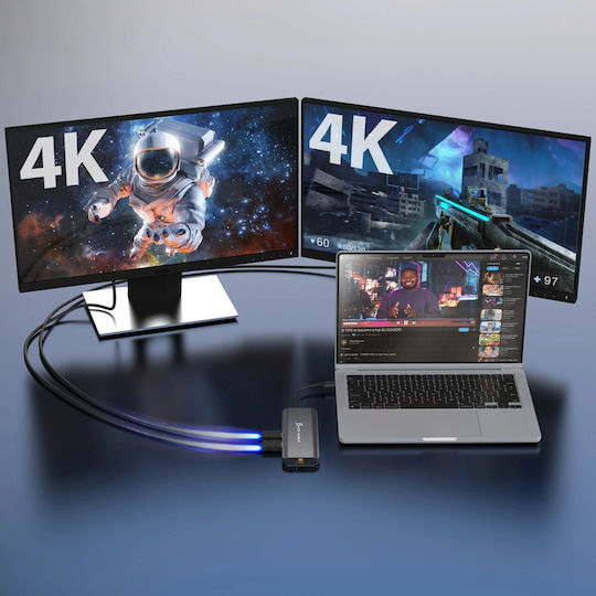 J5create JCD398 USB-C Docking Station με HDMI 4K PD Ethernet