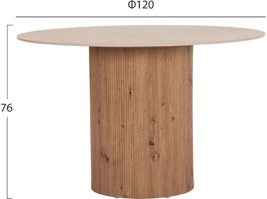 Τραπεζαρίας Κεραμικο 120x120x76εκ. Τραπεζαρίας Κεραμικο 120x120x76εκ.