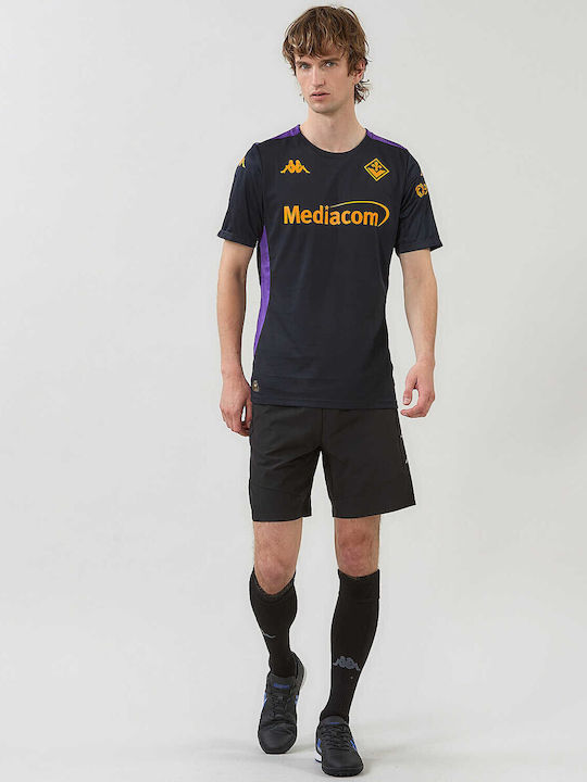 Fiorentina 4456540010-Black Men's Football Jersey