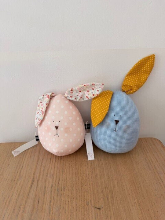 Le Petit Renard Kids Decorative Pillow Rabbit Light Blue