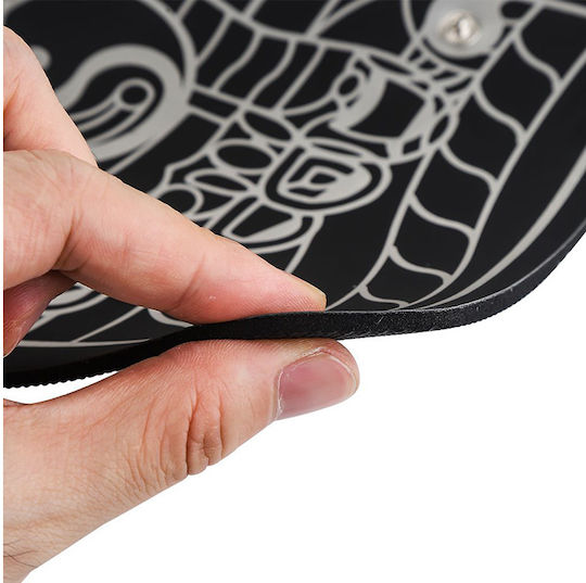 Massage Mat for Legs & Body Black