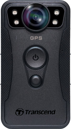 Transcend TS128GDPB40A 128GB Action Camera 2K Μαύρη
