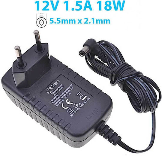 Sagem Ksafd1200150w1eu1 Power Supply 220VAC 12VDC 1.5A