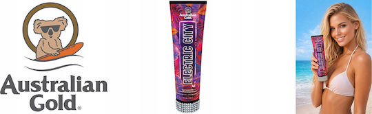 Australian Gold Electric City Bronzer Intensiv Pentru Bronzare Solară 300ml