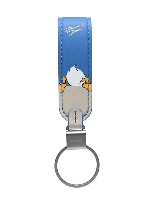Orbitkey Disney Loop Keychain Leather Key Organizer Donald Duck