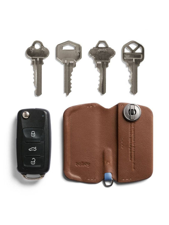 Bellroy Key Cover Leather Key Case Third Edition Hazelnut