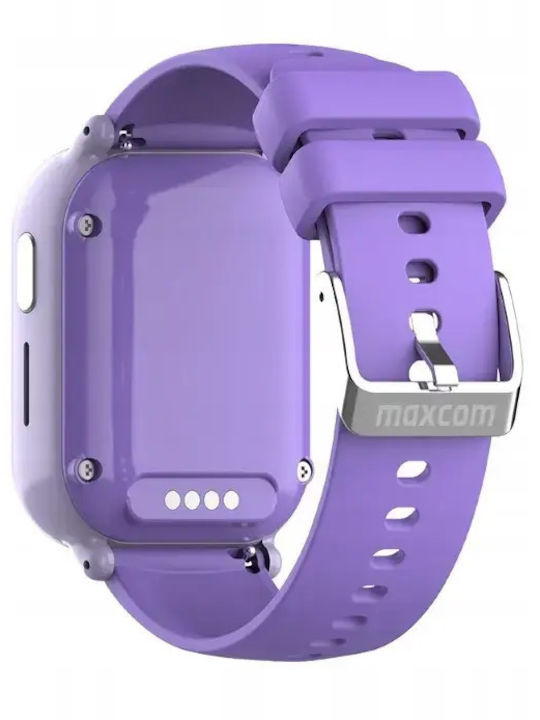 MaxCom Smartwatch Pentru Copii Cu GPS Și Cameră Violet