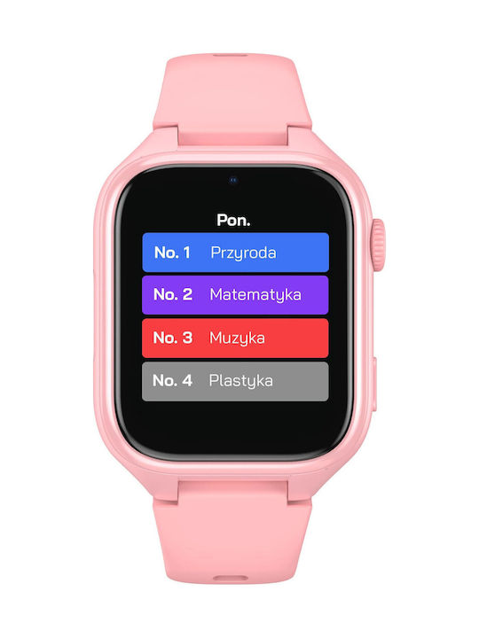 Junior Ceasuri Pentru Copii Smartwatch Cu GPS Și Cameră Roz