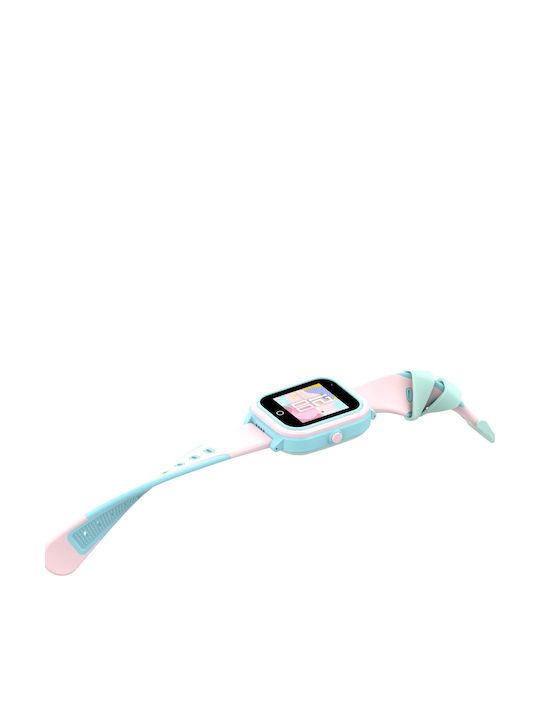 Bemi Παιδικό Smartwatch 4G με GPS & Κάμερα Ροζ