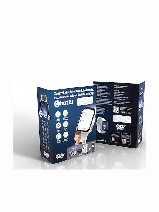 Παιδικό Smartwatch Kidiz Chat με GPS Μαύρο