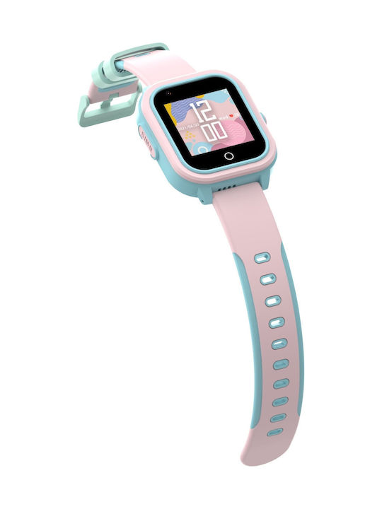 Bemi Παιδικό Smartwatch 4G με GPS & Κάμερα Ροζ