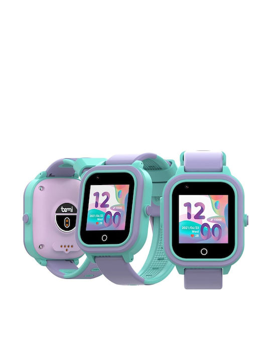 Bemi Παιδικό Smartwatch 4G με GPS & Κάμερα Ροζ