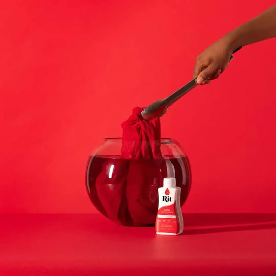 Rit Dye Liquid All-purpose Βαφή Υφασμάτων – Scarlet 236ml