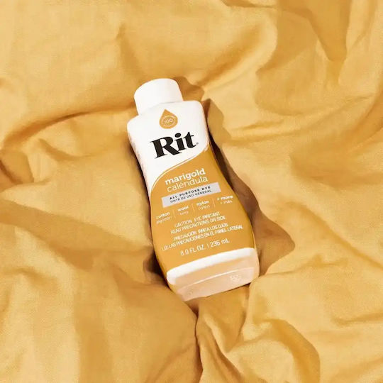 Rit Dye Liquid All-purpose Βαφή Υφασμάτων – Marigold 236ml