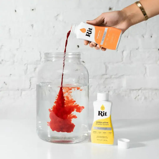 Rit Dye Liquid All-Purpose Fabric Dye Tangerine 236ml