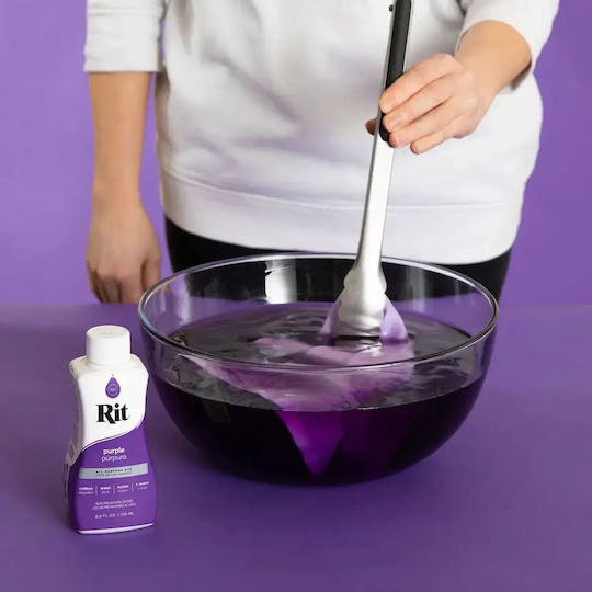 Rit Dye Liquid All-purpose Βαφή Υφασμάτων – Purple 236ml