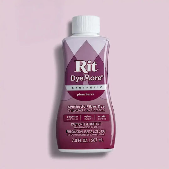 Rit Dyemore Liquid Βαφή Συνθετικών Υλικών – Plum Berry 236ml