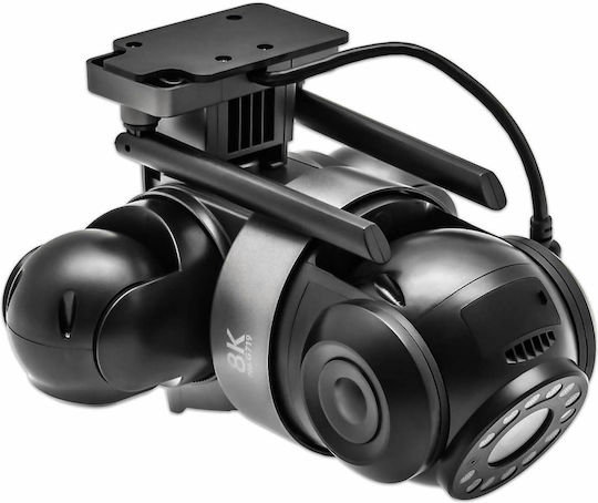 Andowl G719 IP Triple Surveillance Camera Wi-Fi 8K Waterproof with Two-Way Communication