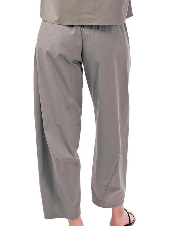 Damen Stoffhose Grün