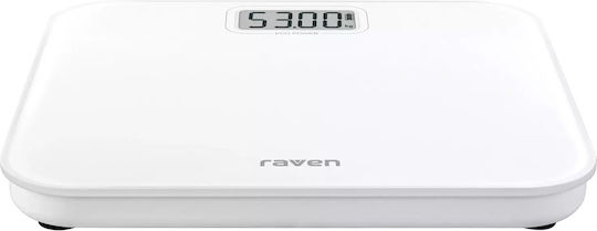 Raven Digitale Badezimmerwaage 180kg Weiße