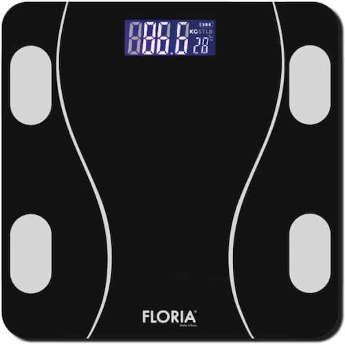 Digitale Badezimmerwaage 180kg Schwarze ZLN8962