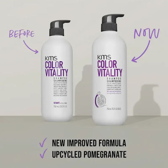 Kms Color Vitality Shampoo Colored Hair 750 Ml
