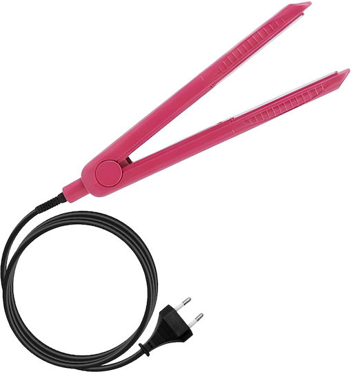 Avizar 45w Multifunction Hair Iron Straightens Curls Fast Heating 200°c Pink