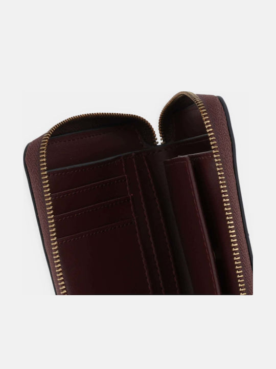 Leather Women's Wallet Brown