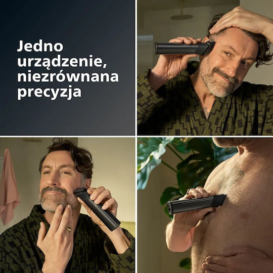 Philips Multigroom + OneBlade Satz für Haarschneider Wiederaufladbare Batterie Schwarz MG9690/30