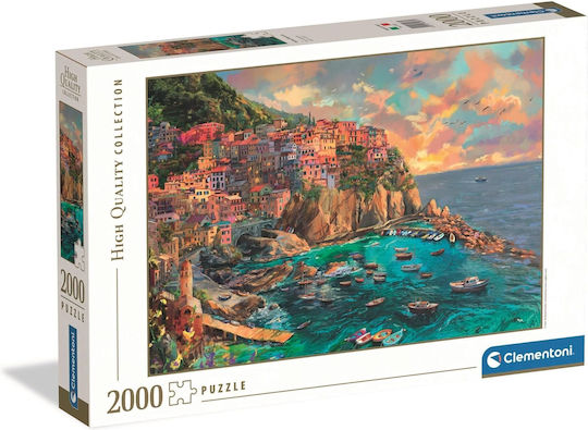 Cle Puzzle 2000 Hq Painted Manarola 32087