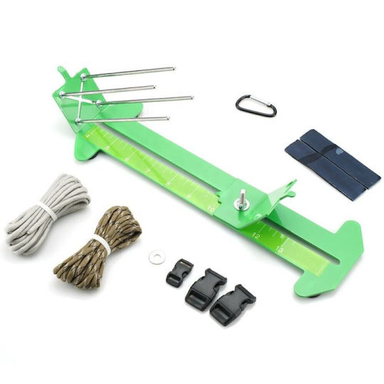 Paracord Jig Paracord Weaving Tool Set Khaki Type Set Set 16pcs