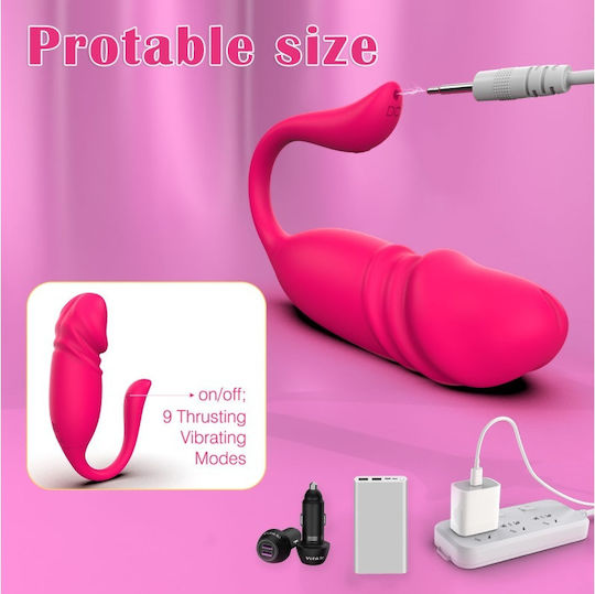Ophelia's Dream Vibrator for Couples Fuchsia