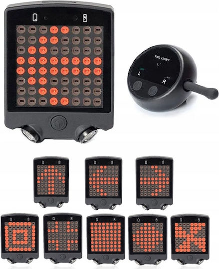 ZW1L103QWS Set Reîncărcabil de Lumini pentru Bicicletă