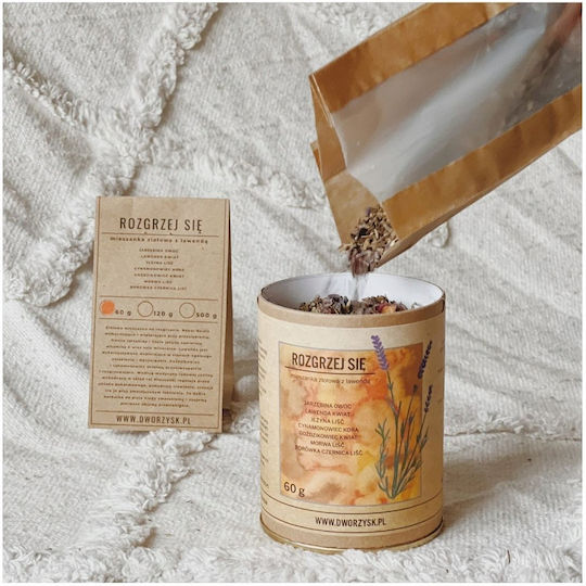 Dworzysk Loose Herbal Tea Warm Up Refill Pack 120 G
